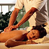 attendant and client at spa